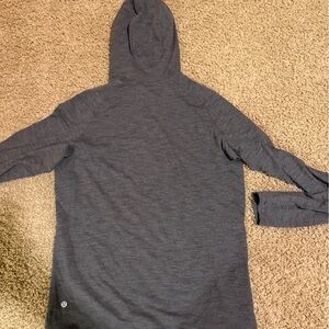 lululemon Men's Charcoal hoodie